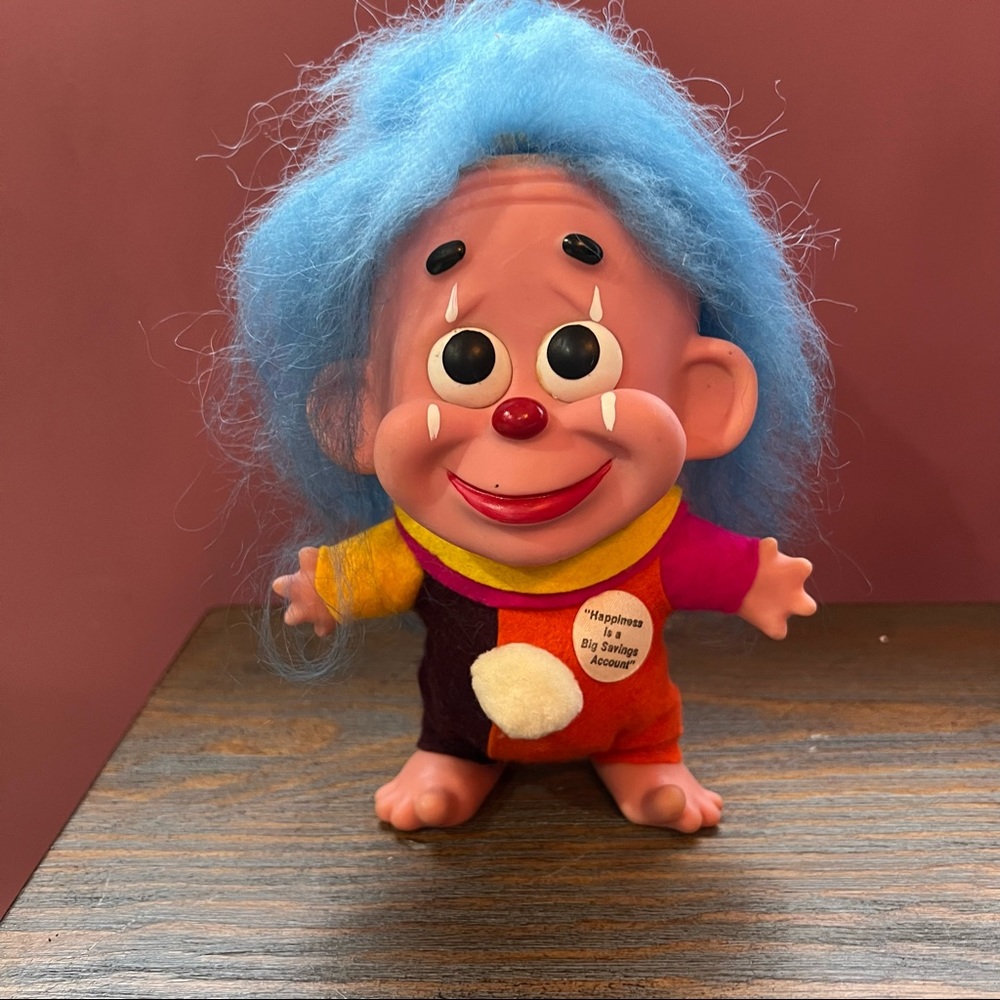 Royal Designs clown vintage bank